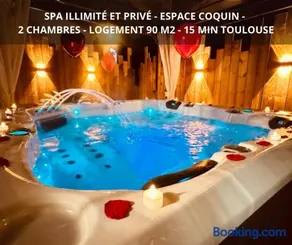 Loveroom Chic avec Piscine - SPA - 15 min deToulouse - Image 2