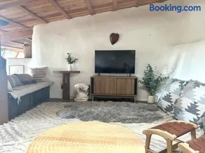 Peaceful Mt Top Earthship Retreat with Sauna & Views - Image 1