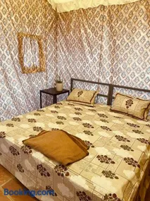 Kala Kutir Tent Stay near Taj Mahal King sized Bed - Image 1