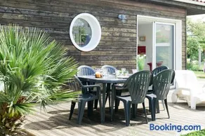 Jolie maison en bois à 2 kms de la plage de Brem Sur Mer - 6 personnes - Image 2