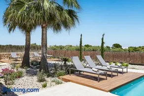 Villa Es Trenc Mallorca - Bauhausvilla mit 21 m Privatpool am Es Trenc Naturstrand - Image 4