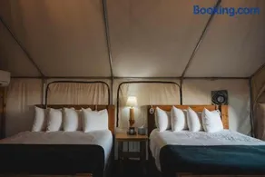 Glamping Tent #8 with AC Heat AC and Private Bath - Image 2