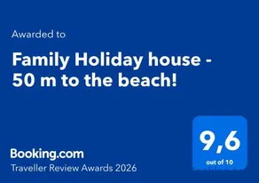 Family Holiday house - 50 m to the beach! - Image 2