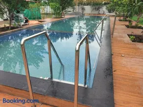 Sivarama garden resort AC1 0 BHK &2 AC big family rooms 60 members capacity for kitty party's & functions , Born fair, BBQ, kichan swimming pool & Boxcriket turf ,shettle, tennis, near bheemili beach vishakhapatnam - Image 2
