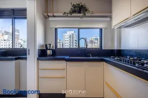 Apto c/ varanda gourmet a 700m da Praia BON1101 - Image 3