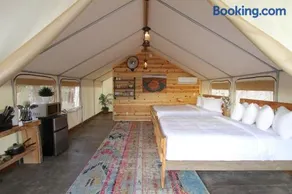 Glamping Tent #8 with AC Heat AC and Private Bath - Image 2