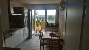 appartement 6pers ,3 étage dernier, duplex spacieux Clim, piscine ,parking privé fermer - Image 2
