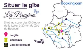 Les Bruyères de Jeanne et René Zoo de Beauval à 20min,Châteaux TOUT INCLUS - Image 1