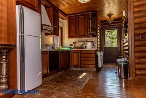 *2 bdr log house /mountains/Queen bed/fireplace - Image 3