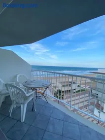 Apartamento con vistas a la Playa con Ascensor y WIFI 9 pax - Image 2