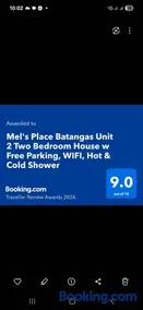 Mel's Place Unit 5 Banaba Kanluran Batangas City One-Bedroom House WIFI Smart TV - Image 5