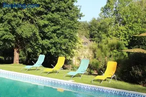 Les Bambous, grande maison 10 pers, piscine, tennis - Image 5