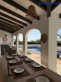Villa for 8 with sea view and pool in Salgar - Image 3