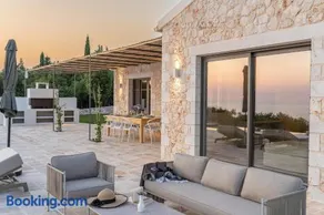 Fiscardo Luxury Stone Villa Amente, with sunset view! - Image 5