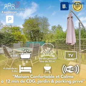 Maison spacieuse avec jardin et parking privé - Image 2