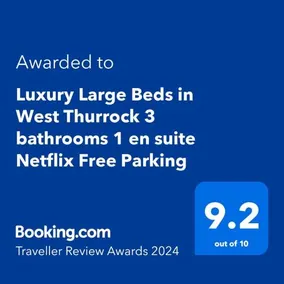 Spacious 4 Large Bedrooms Thurrock Grays 3 baths 1 ensuite Netflix Free Parking - Image 2