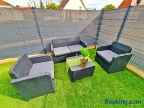 JUNGLE SPA-4 Pers-Jacuzzi-Parking-Jardin-Clim-Colmar - Image 4