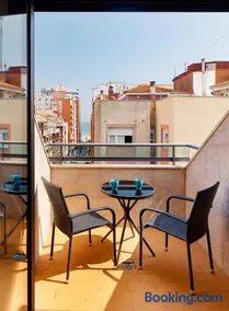 Ático con terraza, vistas al mar y parking en playa de S Lorenzo - Image 5