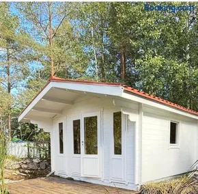 Glamping in a Bungalow Deluxe by the Forest w Swimmingpool near Golf and the Baltic Sea Beach - Image 1