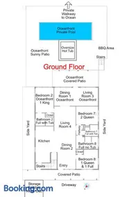 Oceanfront, Centrally Located, Huge 5k sq ft Home w Huge Private Pool, Hot tub, & Gameroom - Image 5
