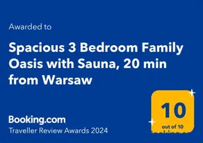 Spacious 3 Bedroom Family Oasis with Sauna, 20 min from Warsaw - Image 2