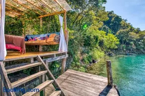 Magical lakeview Casita, swim dock, sauna, kitchen - Image 2
