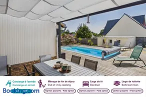 Maison 6 pers piscine, pétanque & babyfoot - Image 1
