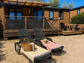 Le Lounge Mobil Home à 200 m de la plage, Parc aquatique Camping 5 étoiles Les Dunes - Image 1