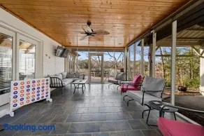 Lake House Fire Table Sunset - Image 2