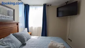 Depto en condo, 2D 1B, aire estacionamiento, full - Image 2