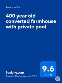 400 year old converted farmhouse with private pool - Image 1