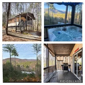 Mountain-top Cabin Get-away with Hot tub and a View - Image 1
