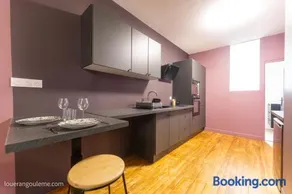 LouerAngoueme - L'Ecrin Pourpre - Cinéma Privé - Hyper Centre - Wifi - Proche Gare - Idéal perso & professionnels - Cuisine Équipée - LouerAngouleme - Image 2