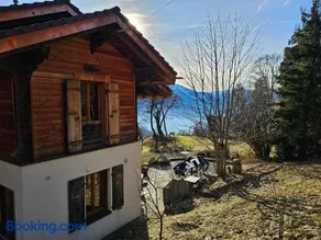 Grand chalet rustique à Gryon, avec vue et cheminée - Image 1