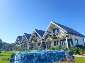 Domki Anielski Zakątek J&R nad Bałtykiem DELUX z balią ogrodową z jacuzzi i klimatyzacją - Image 1