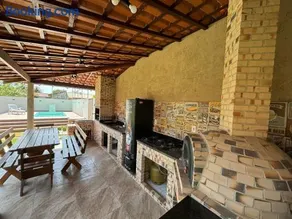 Casa com piscina, ar condicionado, campo de futebol e área gourmet a um quarteirão da lagoa de Praia Seca - Image 4