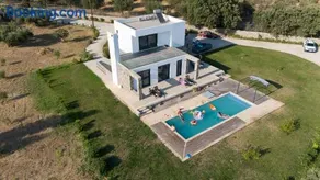 Villa & Stone House with Pool, 10 Mins to Skala Eressos Beach - Image 1