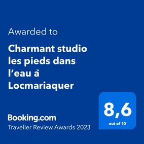 Charmant studio les pieds dans l’eau à Locmariaquer - Image 3