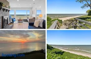 Beach Front Cliffside home on Chesapeake Bay with Direct Beach Access Panoramic Views and Shark Tooth Fossil Hunting Bird Watching - Image 1