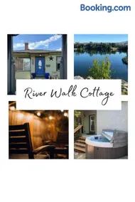 Hot Tub and Fire Pit at Riverwalk Cottage 2BR 2BA - Image 2