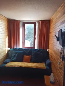 Studio transformé en 2 pièces avec cloison amovible sur La Plagne Bellecôte - Image 2