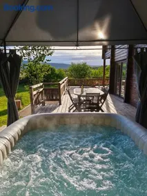 Chalet d'exception avec jacuzzi sauna et piscine - proche station du retord - Image 2