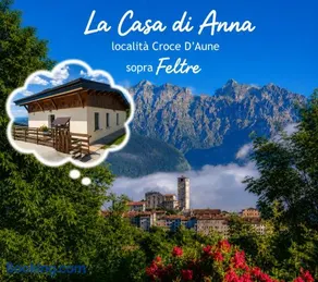 La Casa di Anna nel Parco delle Dolomiti Croce d' Aune 1000 ml slm - Image 1