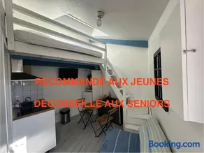 ECO STUDIOS mezzanine wifi stationnement rue gratuit terrasse dans jardin - Image 2