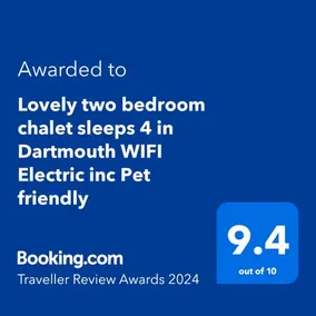 Dartmouth Caldon Holiday Chalet Sleeps 4 wifi elec inc Pets welcome - Image 4