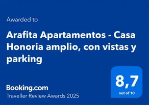 Casa Honoria amplio, con vistas y parking - Arafita Apartamentos - Image 2