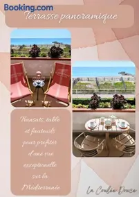 Studio Vue mer, Piscine, Wifi, Climatisation, Parking privé, Terrasse 1ère ligne - La Coulée Douce - Image 2
