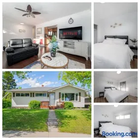 4Bed Rooms 4Queen Bed Two living Room 2 TV FREE BANFF PARK PASS! near Downtown Executive family House - Image 1