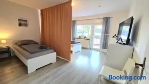 Moderne Monteurwohnung mit Balkon, Einzelbetten, voll ausgestattet, kostenloser Parkplatz & WLAN in Hagen - HL01 - Image 1