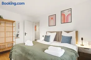 LudwigsCozyEscape - Großzügiges Design Familien-Apartment mit 3 Schlafzimmern am Residenzschloss, 7 Gäste, SmartTV in jedem Zimmer, Highspeed WLAN, Workspace, 24h Self Check-in, Parkplatz in 2 Min Gehweite - Image 5